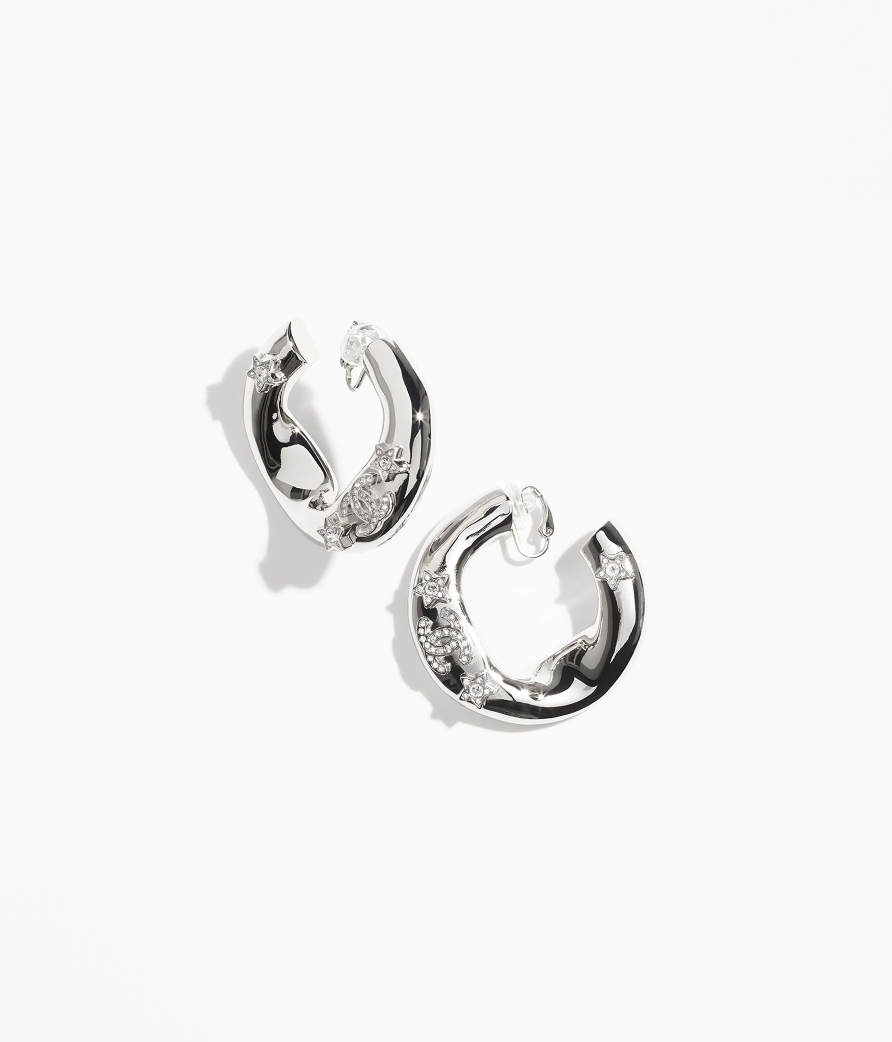 Clip-on Hoop Earrings - ABF672B20431U0731